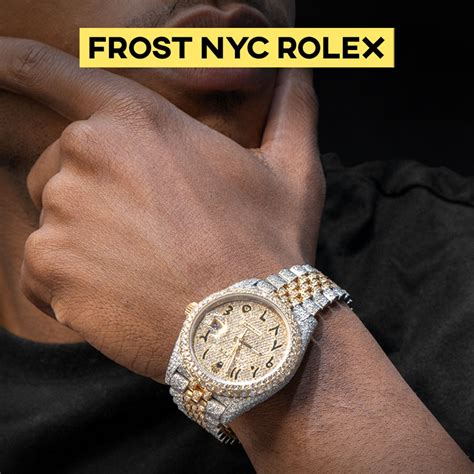 rolex bonez|frostnyc rolex.